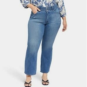 NYDJ's Ava Flare Jeans In Lovesick Size 14 Style MHYT8623